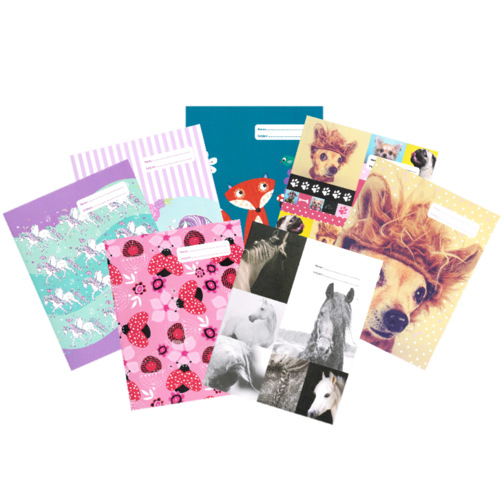 SPENCIL 1B5 BOOK COVERS ASSORTED