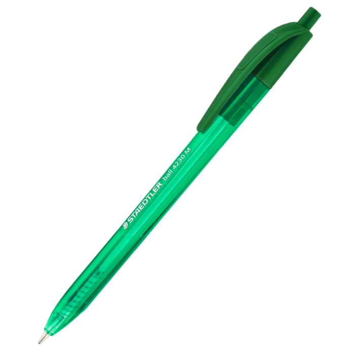STAEDTLER BALL 4230 PEN MEDIUM GREEN