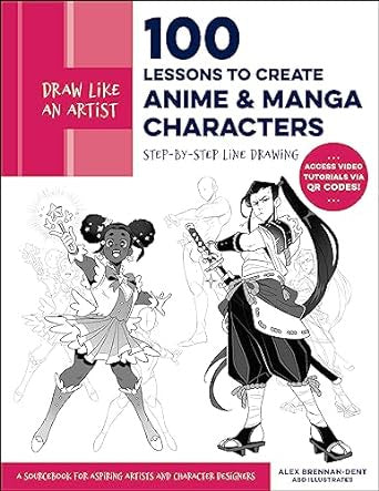 DRAW LIKE AN ARTIST: 1000 LESSONS TO CREATE ANIME AND MANGA CHARACTERS
