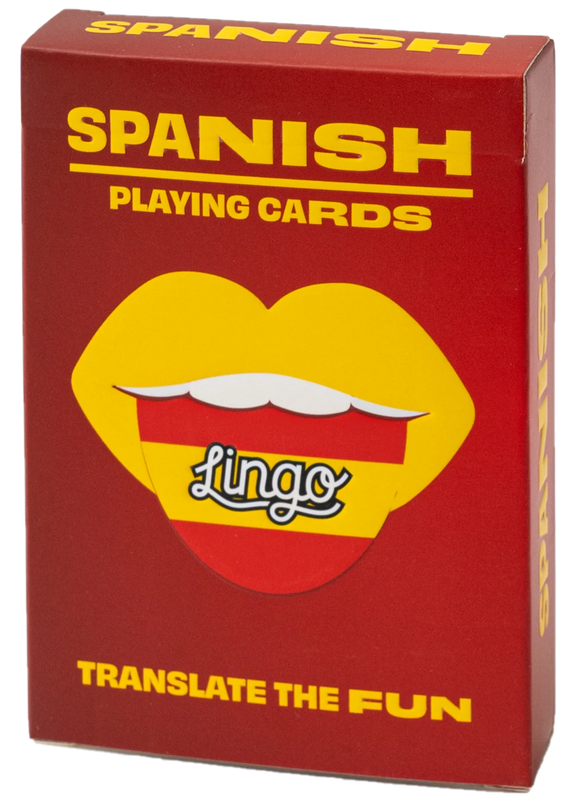 LINGO PLAYING CARDS - SPANISH