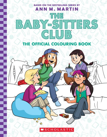 THE BABYSITTER'S CLUB: OFFICIAL COLOURING BOOK