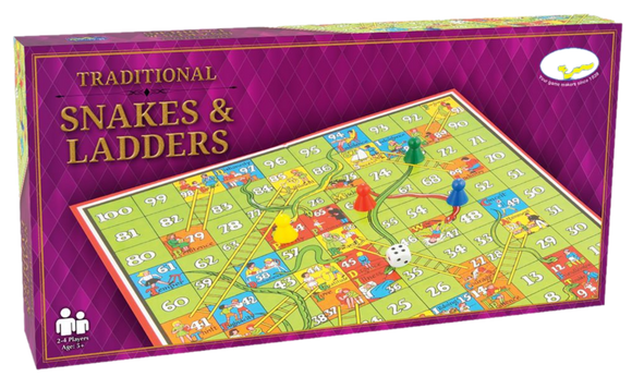 TRADITIONAL SNAKES & LADDERS