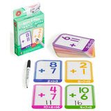 WRITE & WIPE ADDITION FLASHCARDS WITH MARKER
