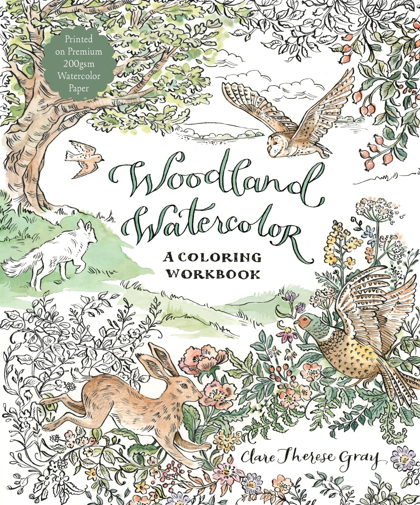 WOODLAND WATERCOLOUR