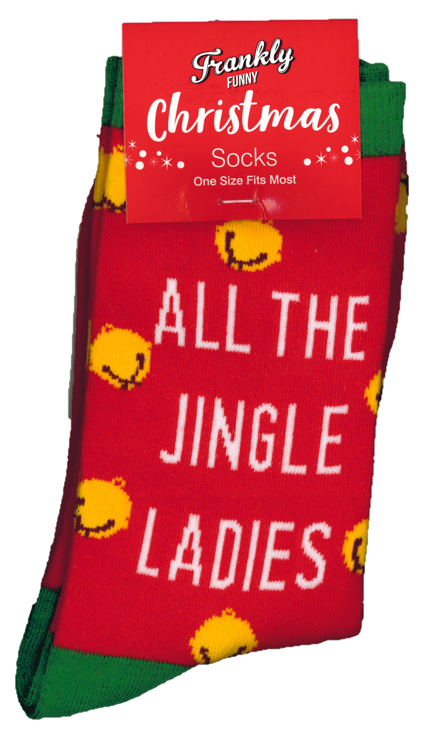 ALL THE JINGLE LADIES FRANKLY FUNNY CHRISTMAS SOCKS