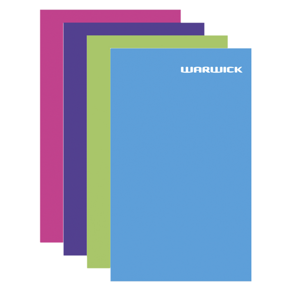 3B1 FLUORO NOTEBOOK ASSORTED COLOURS - 7MM RULED