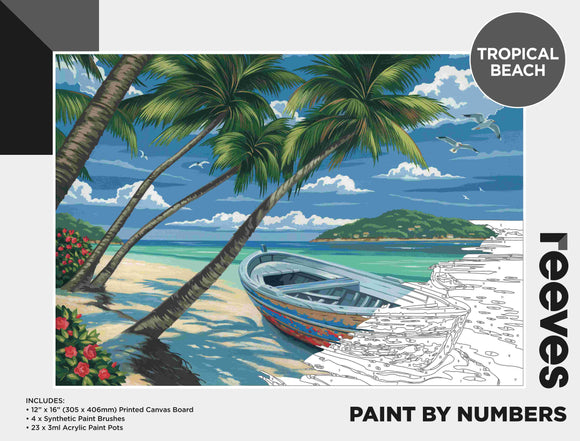 REEVES PAINT-BY-NUMBERS 12