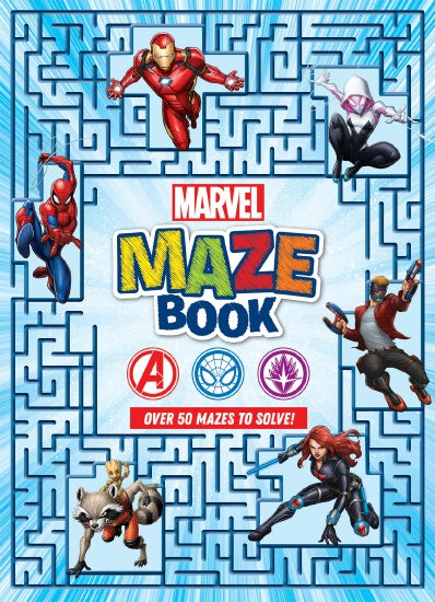 MARVEL MAZE BOOK
