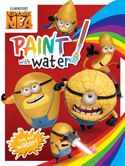 DESPICABLE ME 4 PAINT WITH WATER