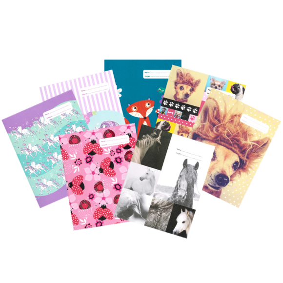 SPENCIL 1B5 BOOK COVERS ASSORTED
