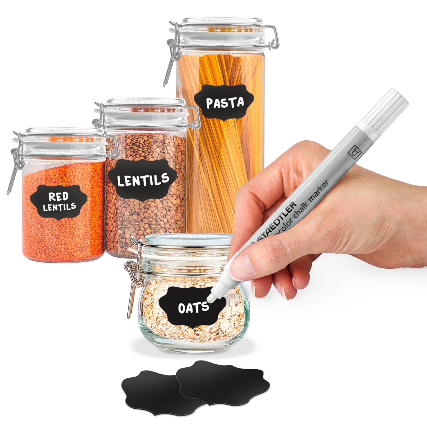 LUMOCOLOUR WHITE CHALK MARKER