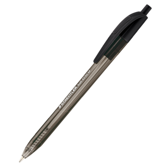 STAEDTLER BALL 4230 PEN MEDIUM BLACK