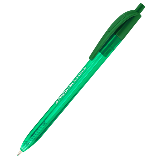 STAEDTLER BALL 4230 PEN MEDIUM GREEN