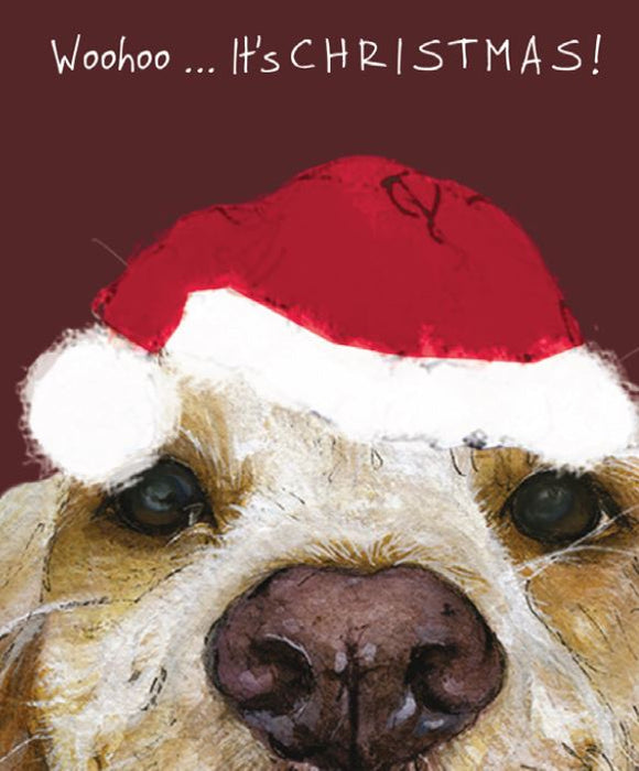CHRISTMAS CARD MINI CARD IT'S CHRISTMAS!
