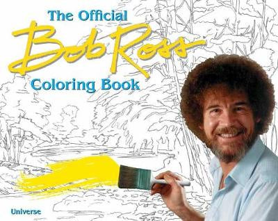 THE OFFICIAL BOB ROSS COLOURING BOOK