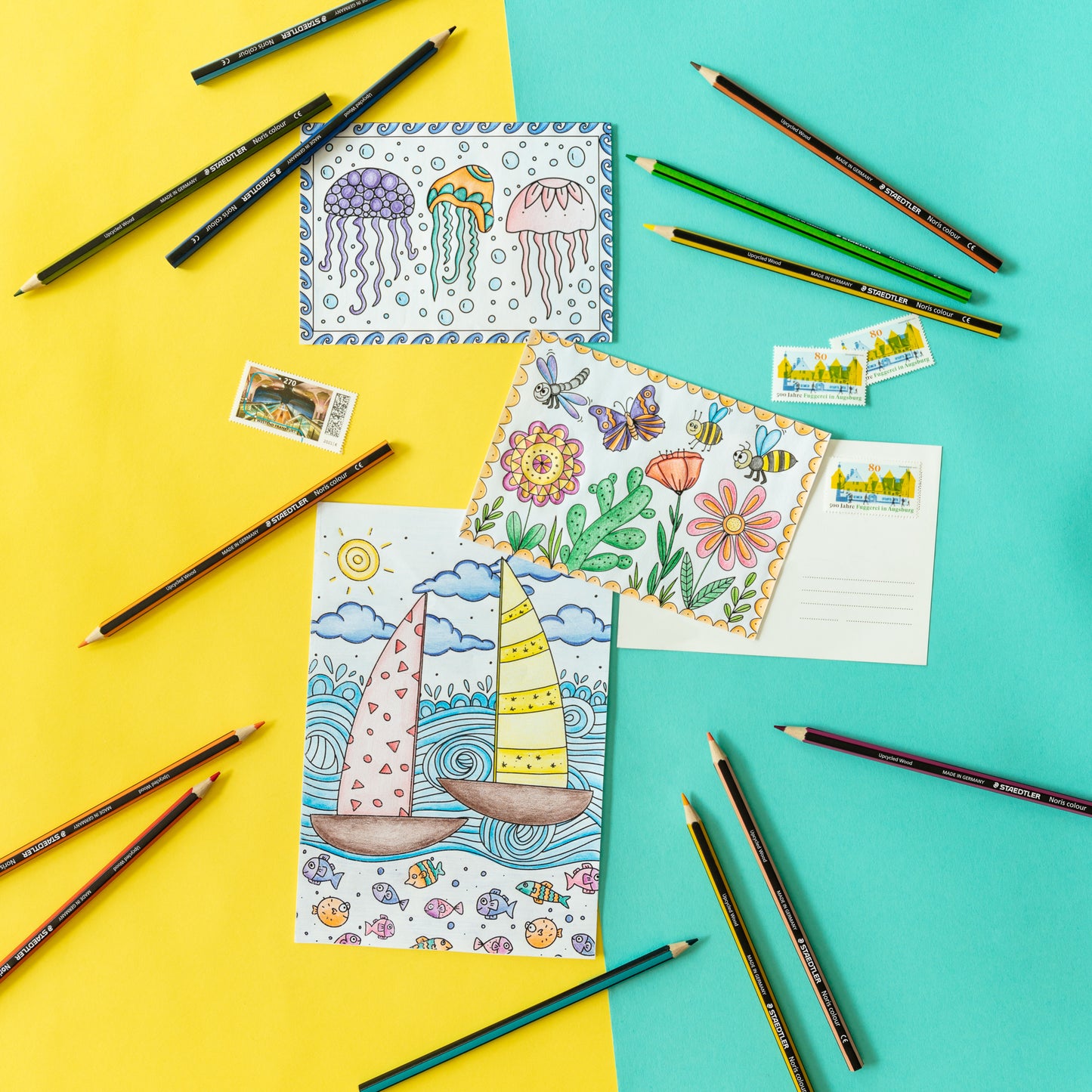 NORIS COLOUR COLOURED PENCILS PACK 24