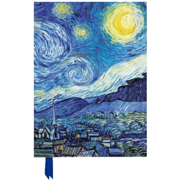 VINCENT VAN GOGH'S STARRY NIGHT QUARTO FOILED JOURNAL