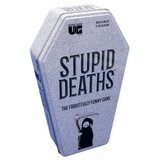 STUPID DEATHS CARD GAME IN TIN