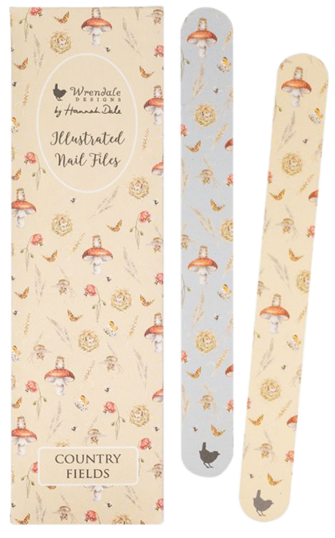 WRENDALE 'COUNTRY FIELDS' NAIL FILE SET