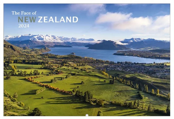2024 CALENDAR THE FACE OF NEW ZEALAND