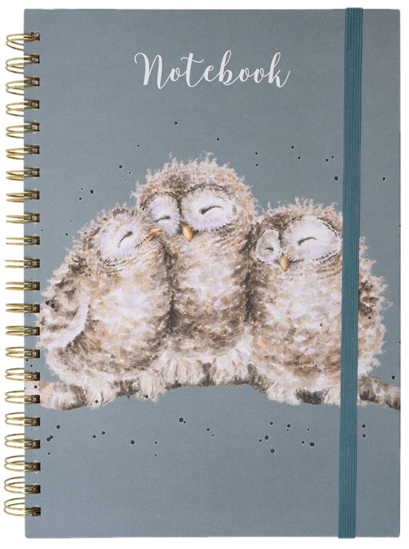 A4 SPIRAL NOTEBOOK 'OWLETS'