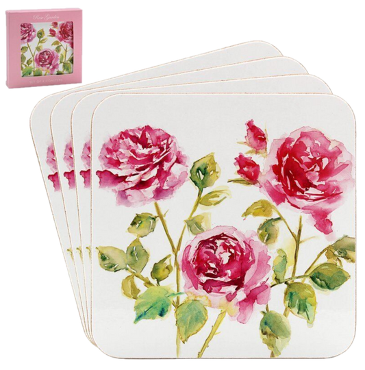 ROSE GARDEN: COASTER SET