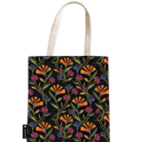 WILD FLOWERS CANVAS TOTE BAG