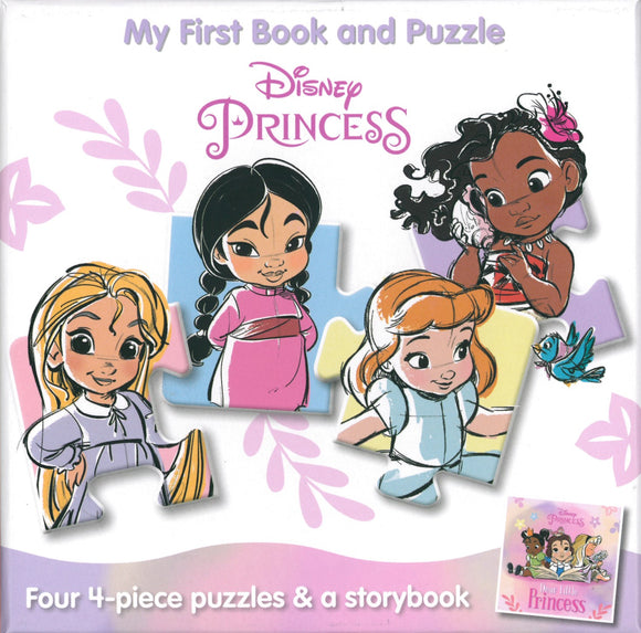 DISNEY PRINCESS: MY FIRST BOOK AND PUZZLE