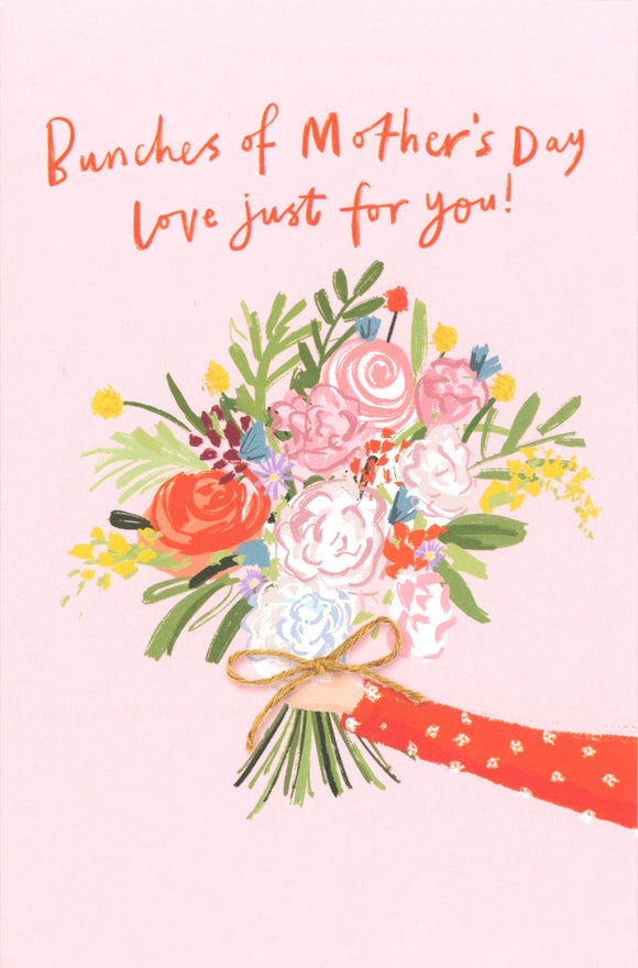MOTHERS DAY CARD BUNCHES OF LOVE