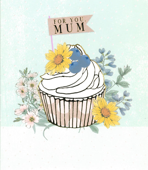 MOTHERS DAY CARD CUPCAKE