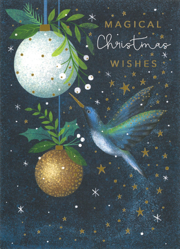 CHRISTMAS CARD MAGICAL CHRISTMAS