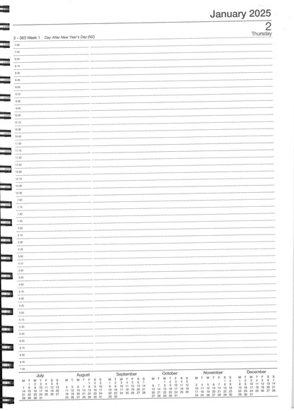 2025 CUMBERLAND DIARY NORWICH A4 DAY TO A PAGE