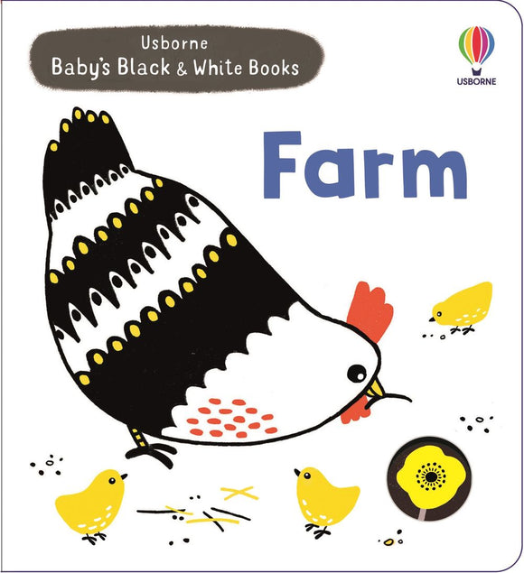 BABY'S BLACK AND WHITE BOOK: FARM
