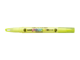 UNI PROPUS YELLOW DOUBLE-ENDED HIGHLIGHTER