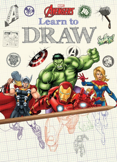 MARVEL AVENGERS LEARN TO DRAW