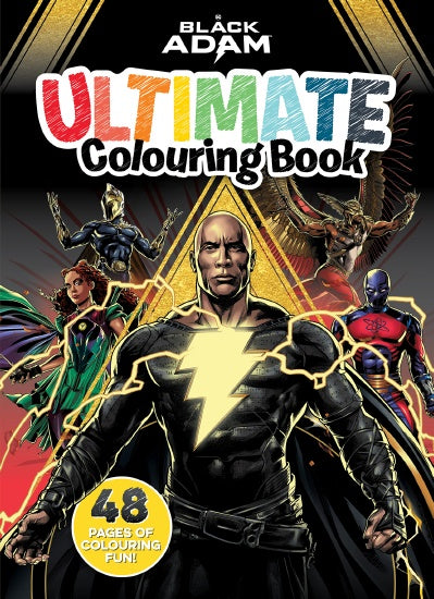 BLACK ADAM: ULTIMATE COLOURING BOOK