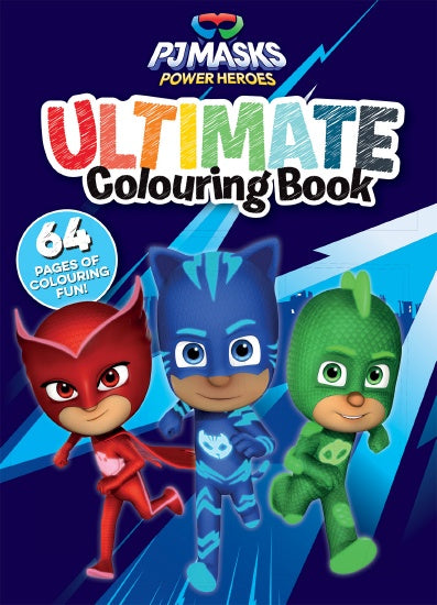 PJ MASKS POWER HEROES ULTIMATE COLOURING BOOK