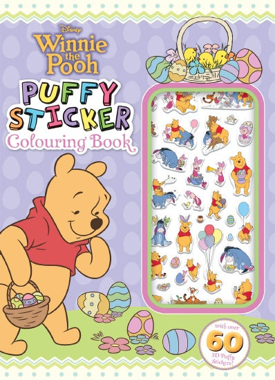 WINNIE THE POOH: EASTER PUFFY STICKER COLOURING BOOK