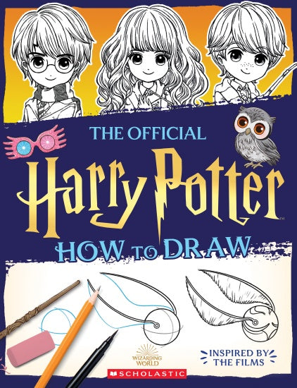 THE OFFICIAL HARRY POTTER: HOW TO DRAW 2024