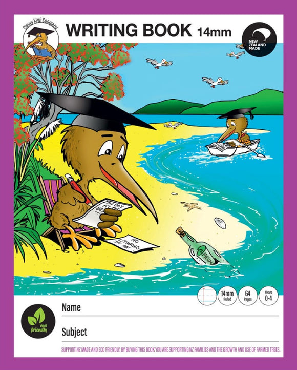 CLEVER KIWI 14MM WRITING BOOK