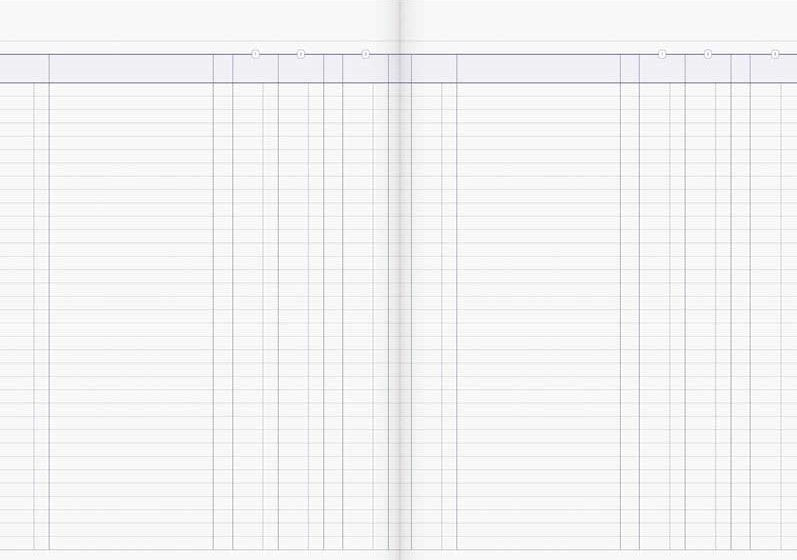 MILFORD 3 MONEY COLUMN A4 ACCOUNT BOOK