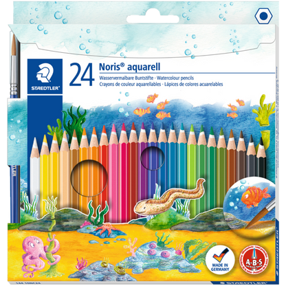 NORIS AQUARELL (WATERCOLOUR) PENCILS PACK 24