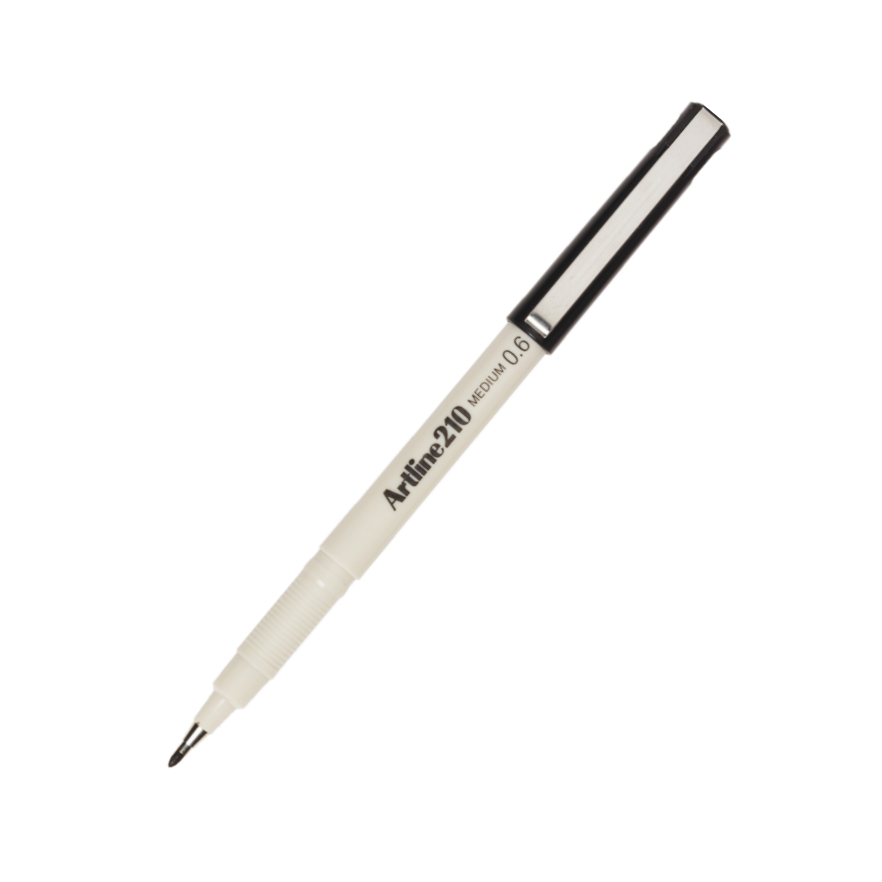 ARTLINE 210 MEDIUM 0.6 FIBRE TIP PEN