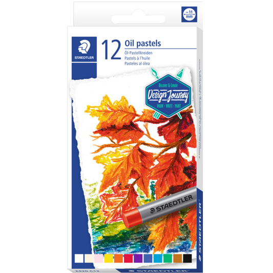 DESIGN JOURNEY OIL PASTELS SET OF 12