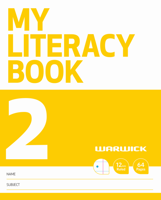 MY LITERACY BOOK 2 - 12MM RULED