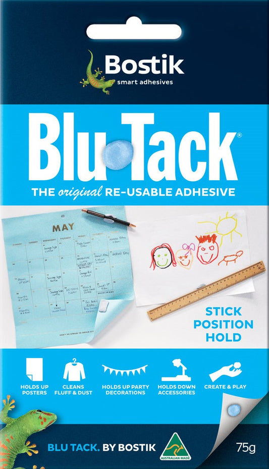 BOSTIK ORIGINAL BLU-TACK 75G