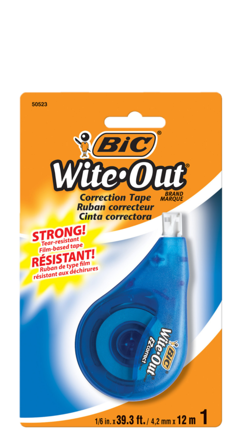 WITE-OUT CORRECTION TAPE 4.2MM X 12M