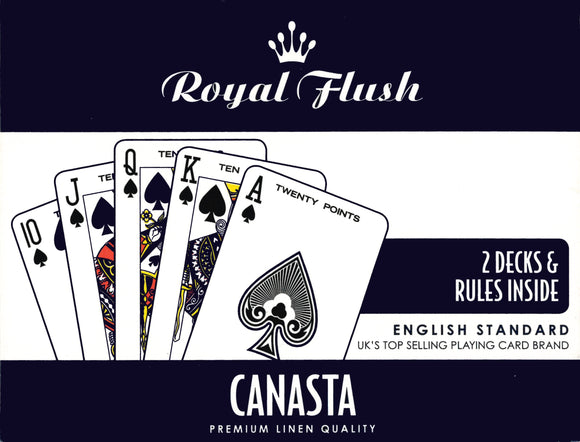ROYAL FLUSH CANASTA PLAYING CARDS