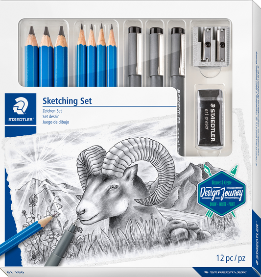 DESIGN JOURNEY MIXED SKETCHING SET