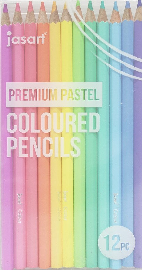 STUDIO PASTELS COLOURED PENCILS SET OF 12